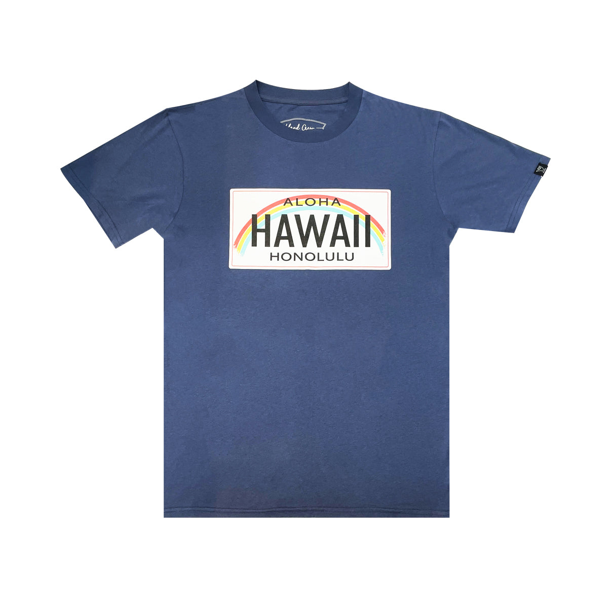 Cotton Short Sleeve T-Shirt: Hawaii Driver's License