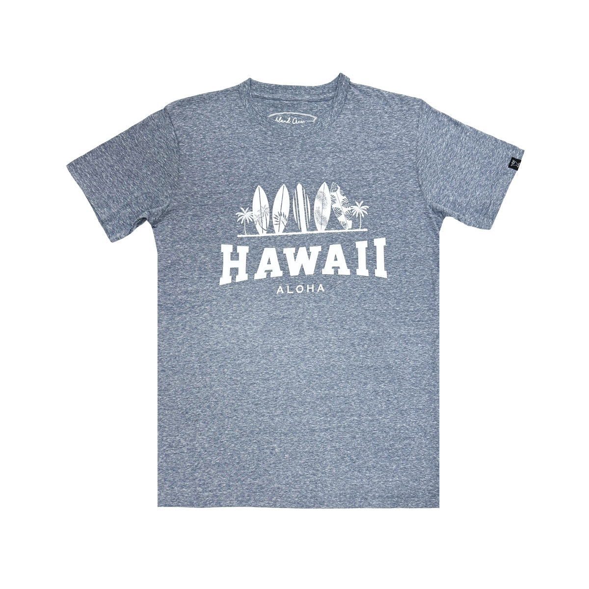 TRI-BLEND SHORT SLEEVE T-SHIRT: Hawaii Surfboard