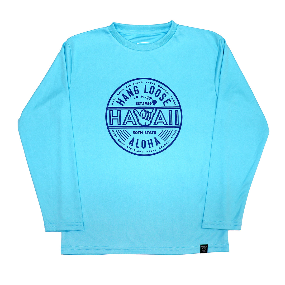 Kids' Cool Long Sleeve T-Shirt: SHAKA HAWAII