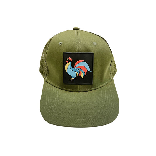 CAP: Tri-Color Rooster