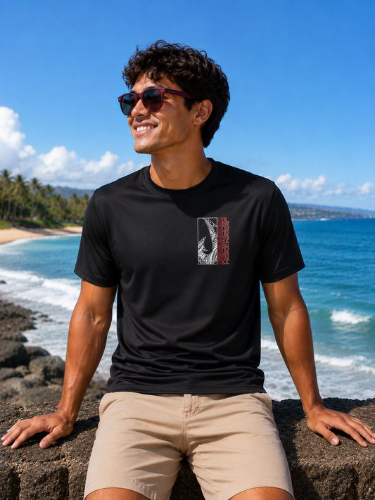 COOL SHORT SLEEVE T-SHIRT: Fish Hook Hawaii 1959