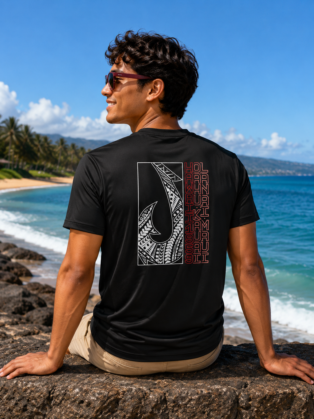 COOL SHORT SLEEVE T-SHIRT: Fish Hook