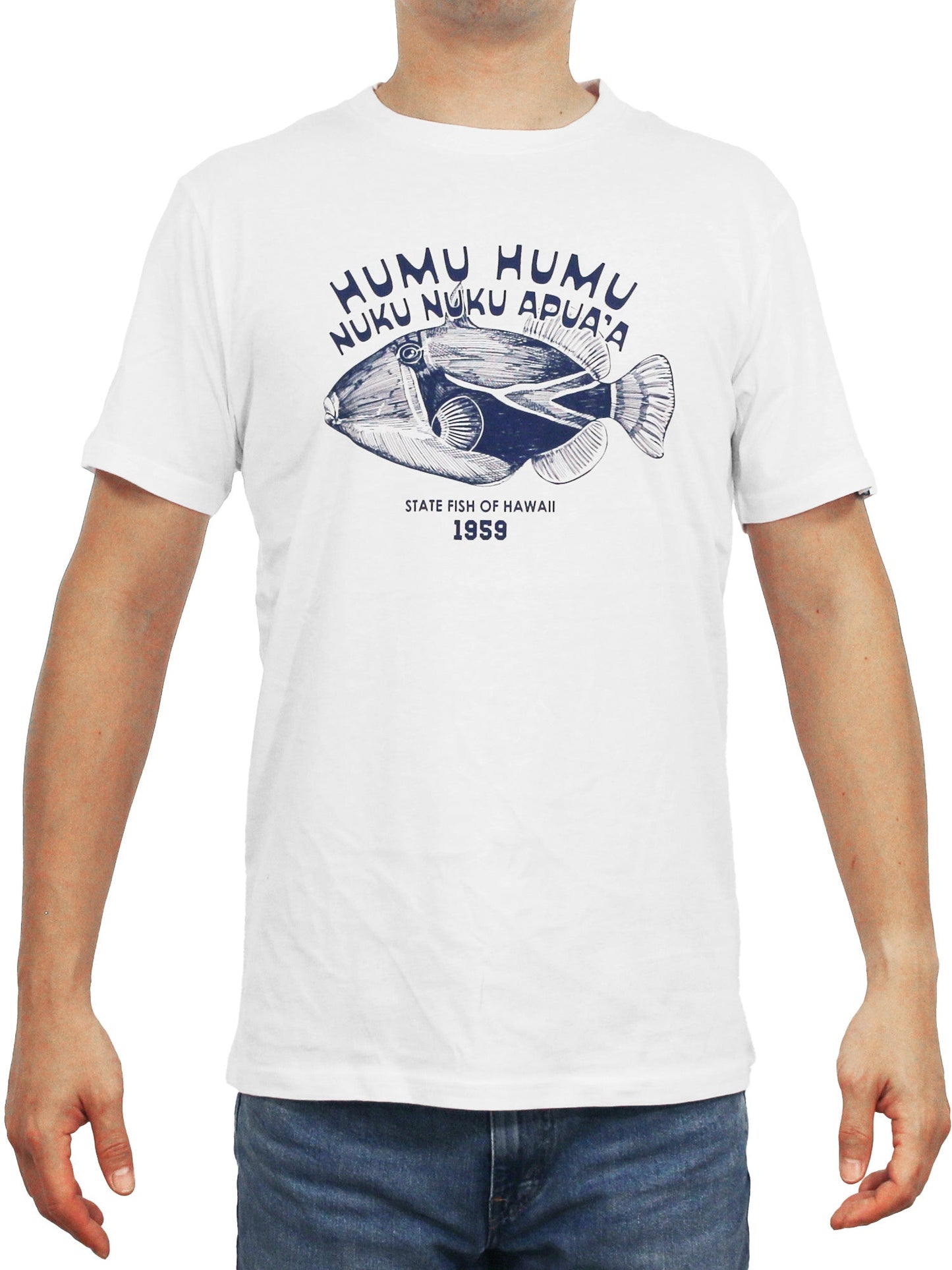 Cotton Short Sleeve T-Shirt: Humuhumunukunukuapua'a