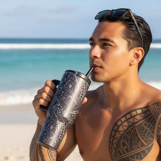 INSULATED TUMBLER: Tapa Honu