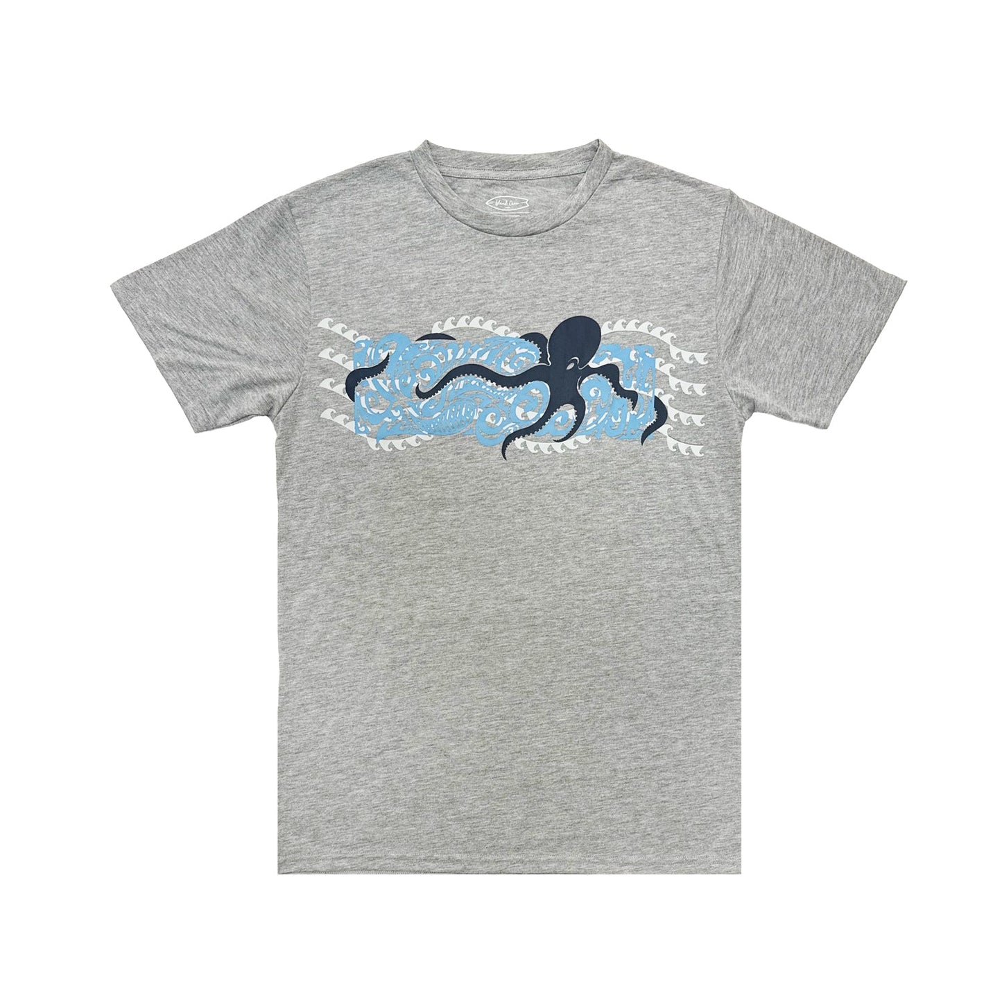 MIXED BLEND SHORT SLEEVE T-SHIRT: Octopus