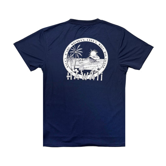 COOL SHORT SLEEVE T-SHIRT: Hula Girl Hawaii