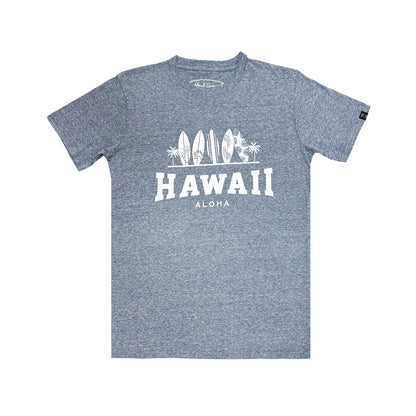 TRI-BLEND SHORT SLEEVE T-SHIRT: Hawaii Surfboard