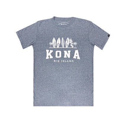 TRI-BLEND SHORT SLEEVE T-SHIRT: Kona Surfboard