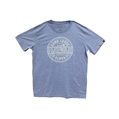 Tri-Blend Short Sleeve T-Shirt: SHAKA HAWAII