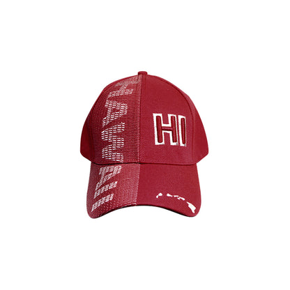 CAP: HI HAWAII W/ ISLAND LOGO