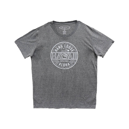 Tri-Blend Short Sleeve T-Shirt: SHAKA HAWAII