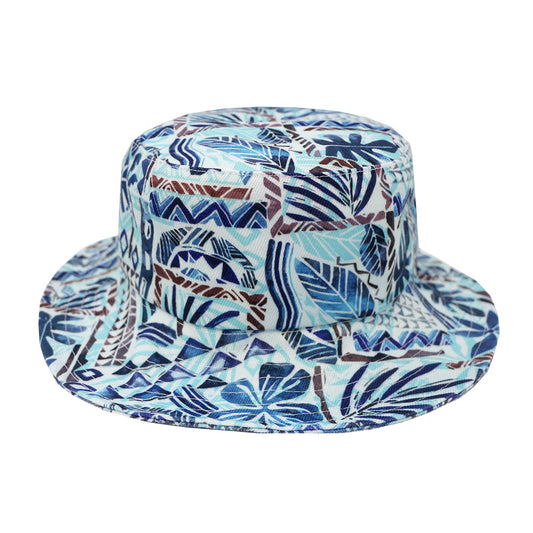 BUCKET HAT : Tapa Block - Teal
