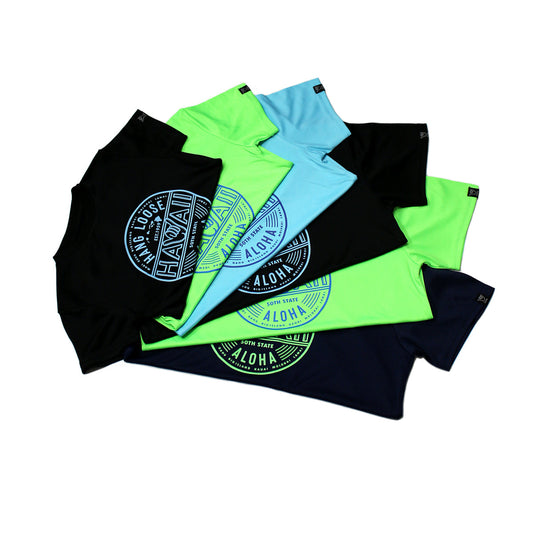 Kids' Cool Short Sleeve T-Shirt: SHAKA HAWAII