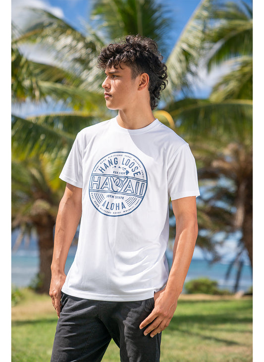 Cotton Short Sleeve T-Shirt: SHAKA HAWAII